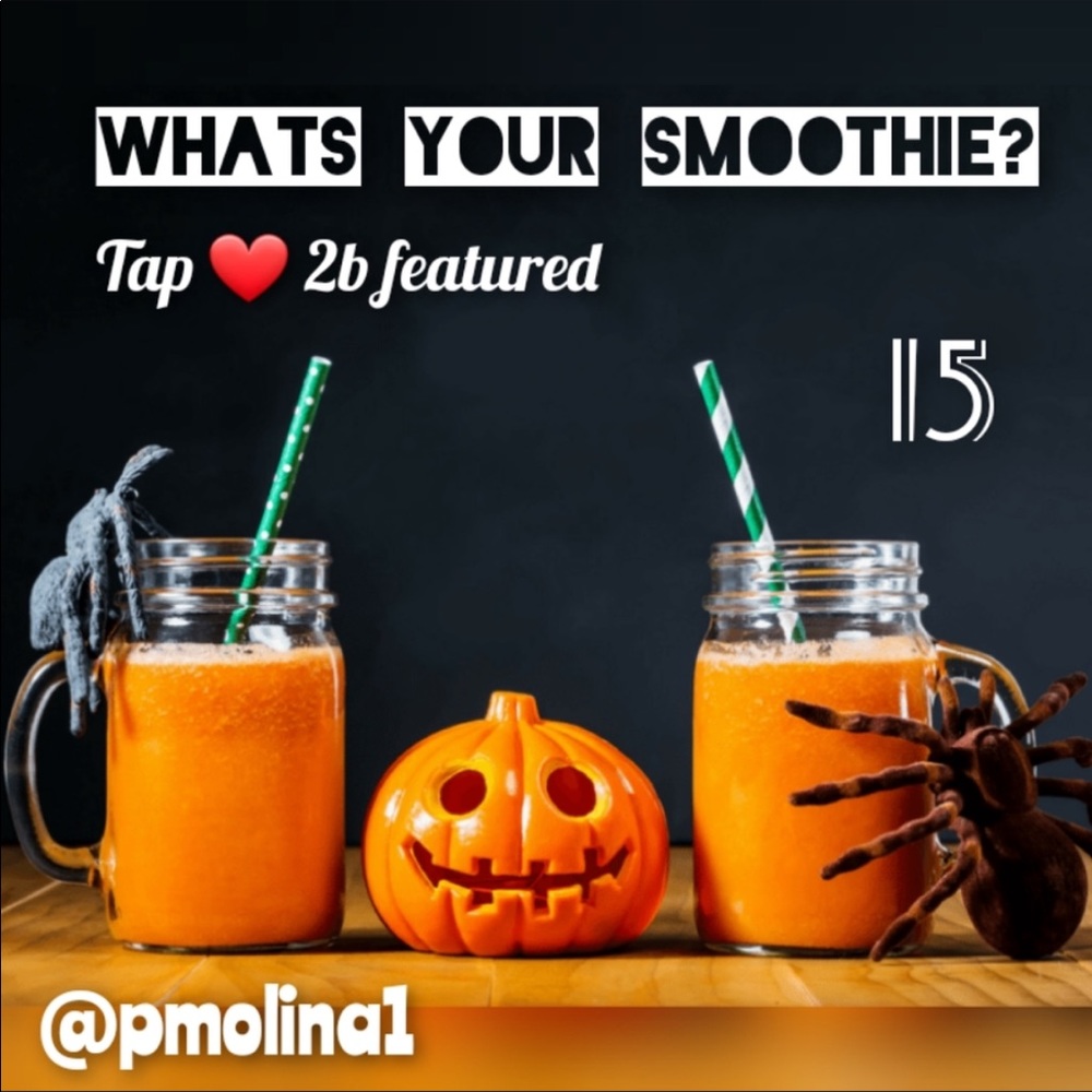 I’m Today’s Bonus Smoothie At The Smoothie Bar!!